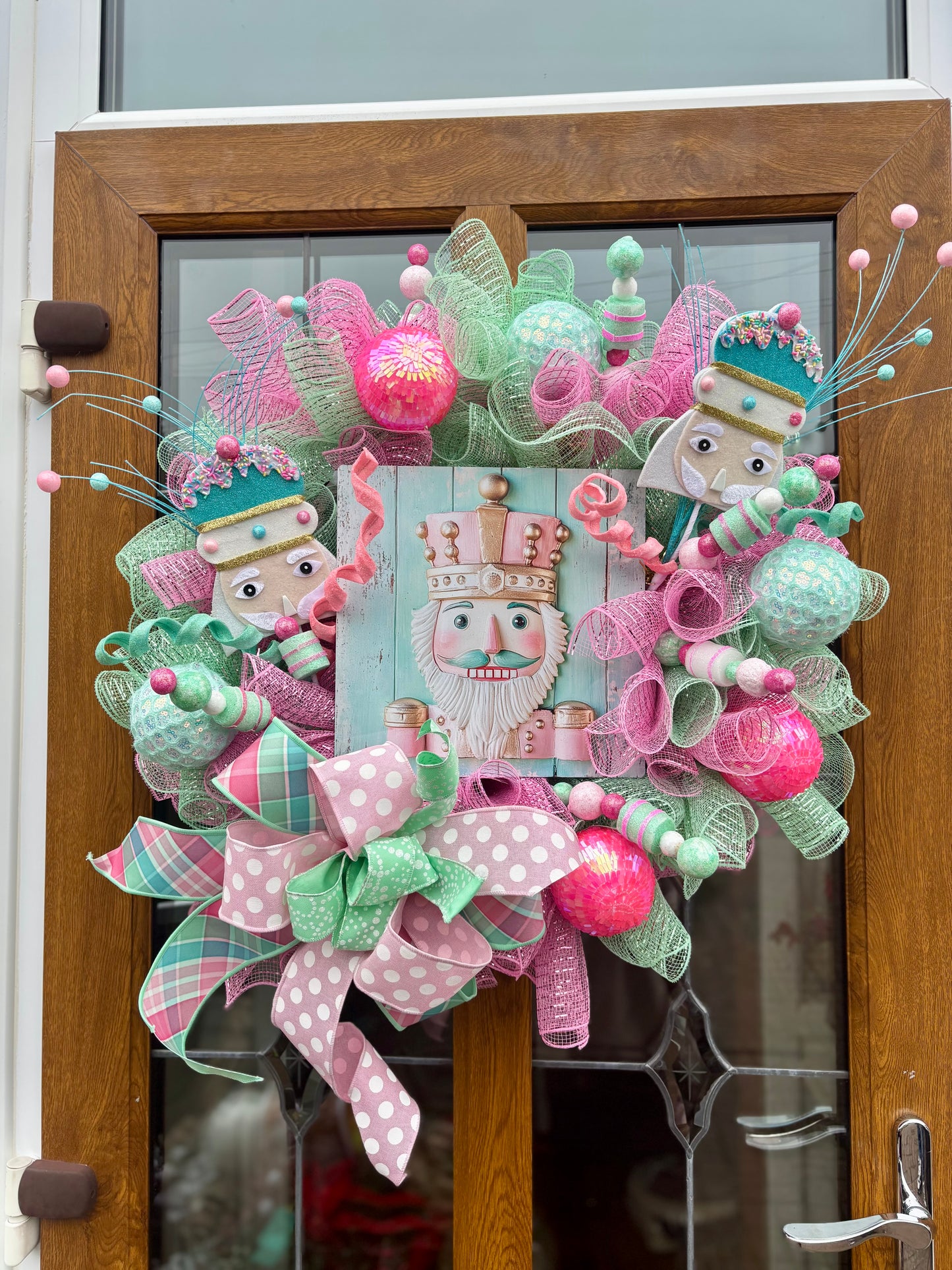 Sugary Sweet Nutcracker Wreath