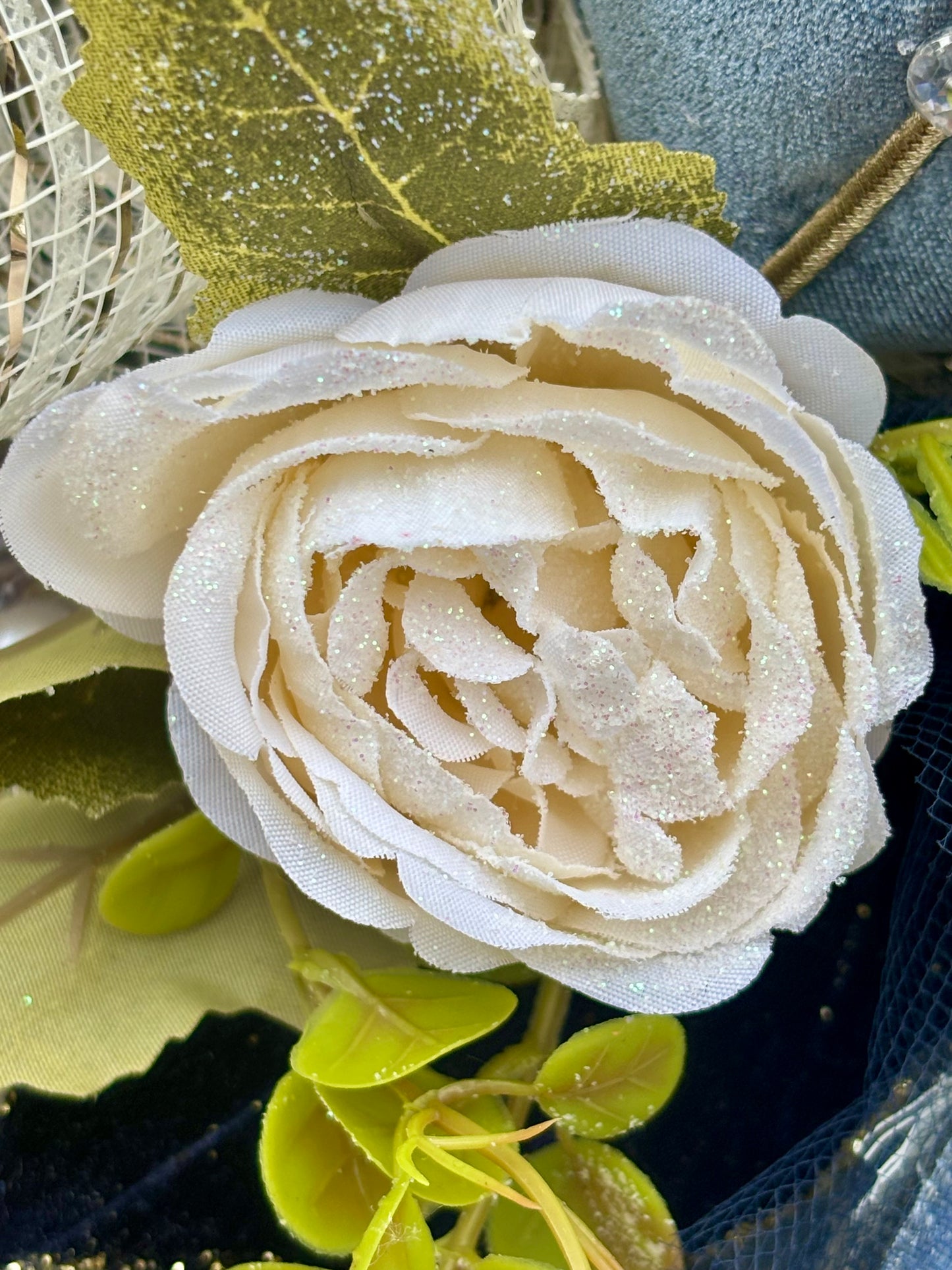 Large Christmas Angel Wreath