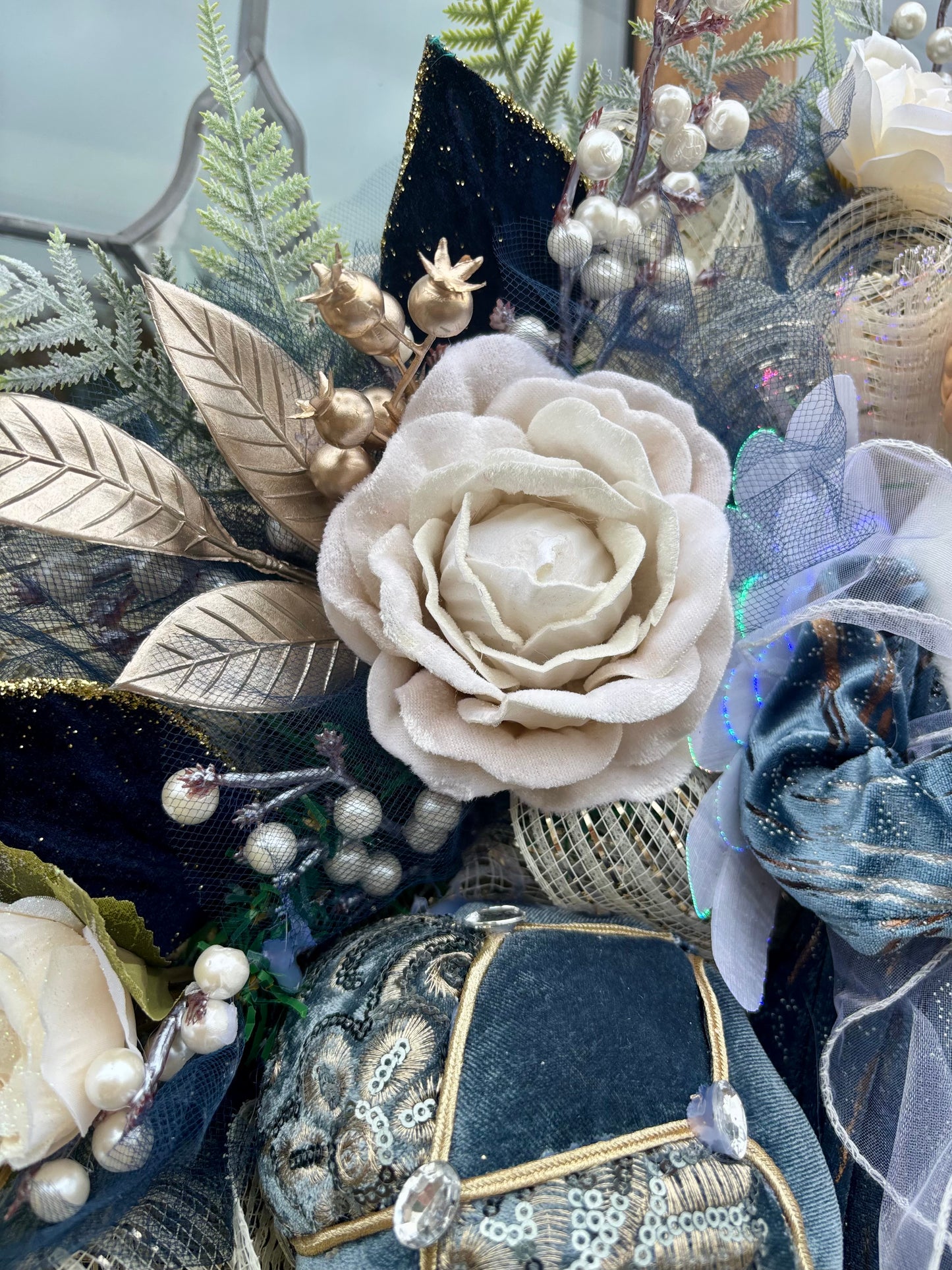 Large Christmas Angel Wreath