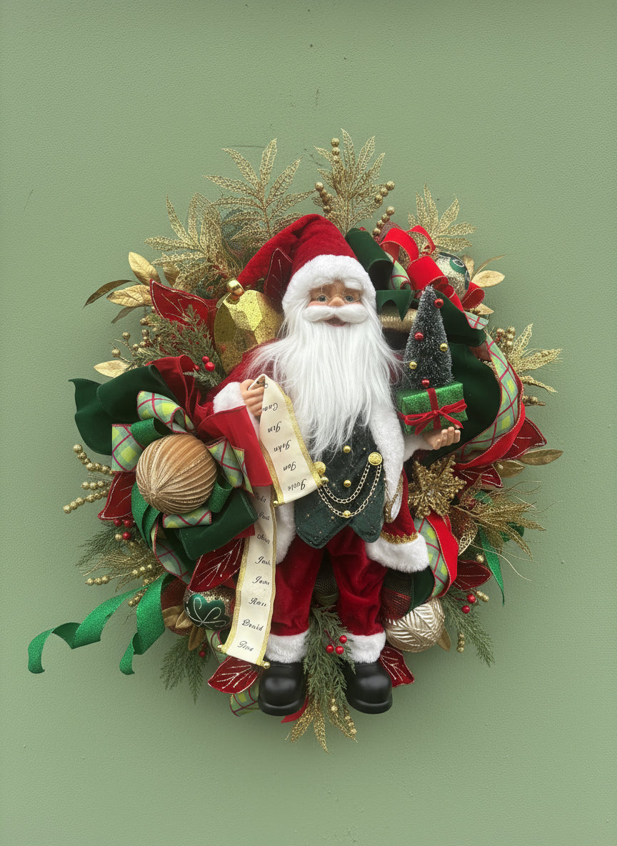 Father Christmas Wreath