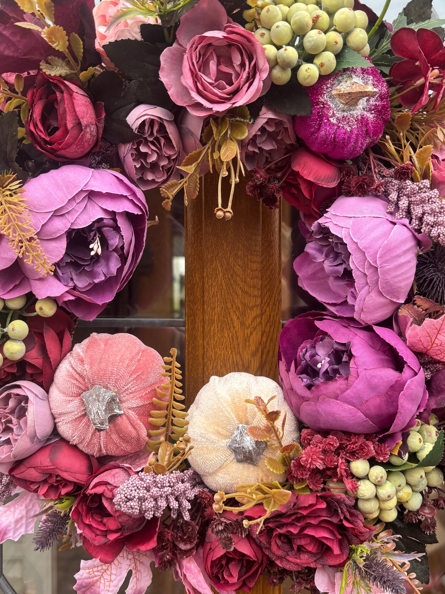 Autumn Wreath Rustic Elegance