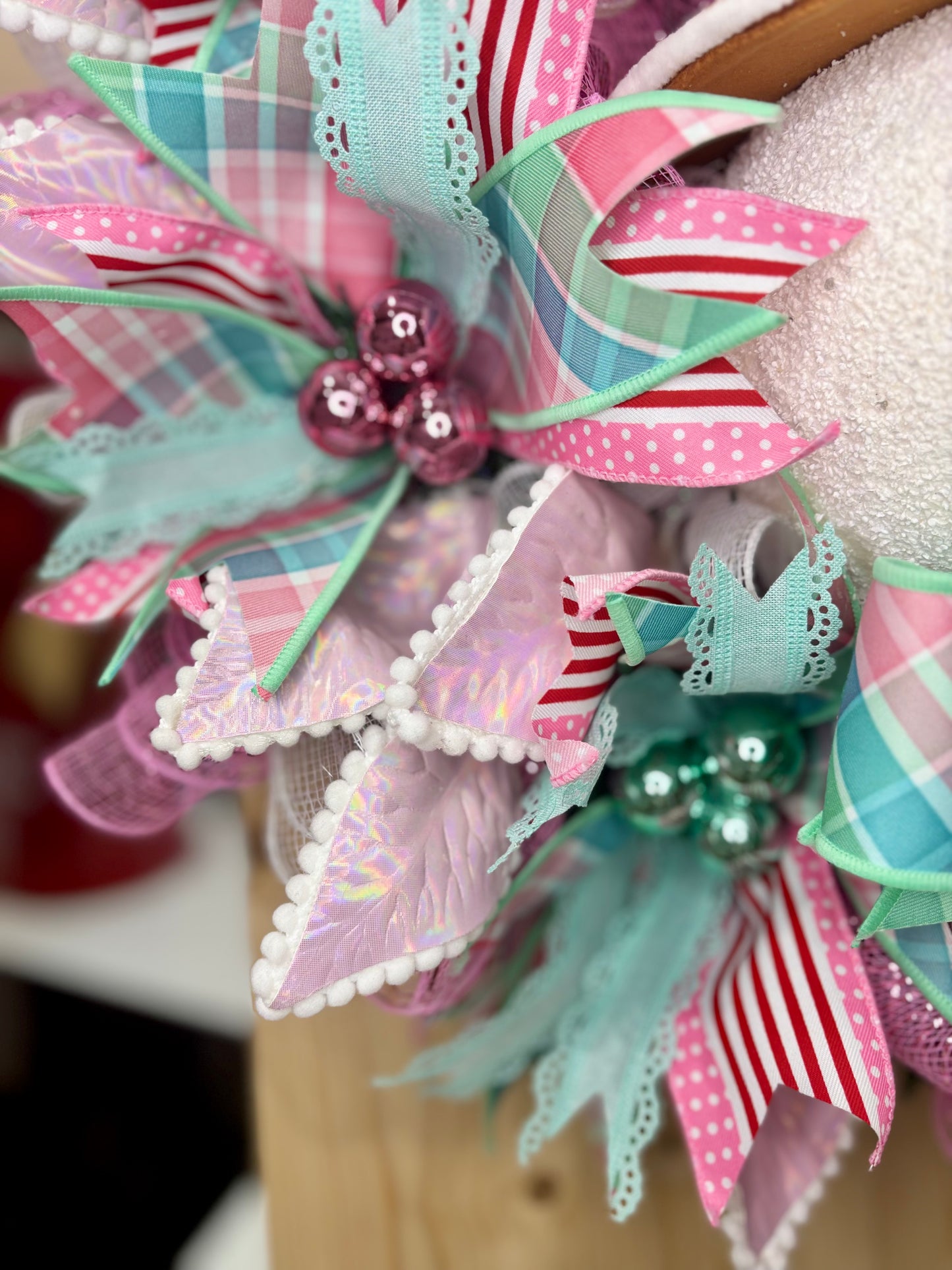 Gingerbread Snowman Wreath