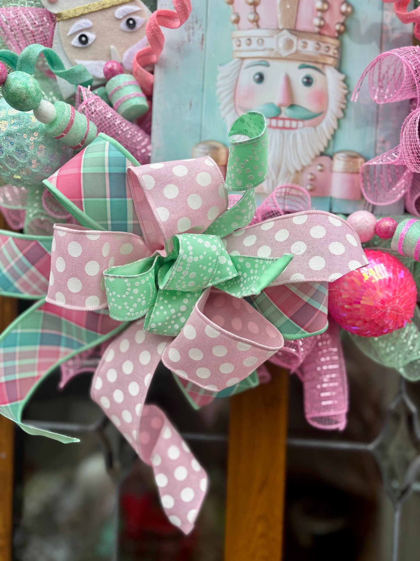 Sugary Sweet Nutcracker Wreath